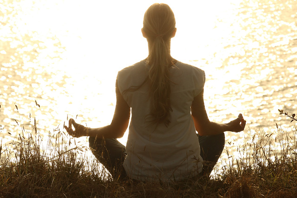 Meditation preventing stress